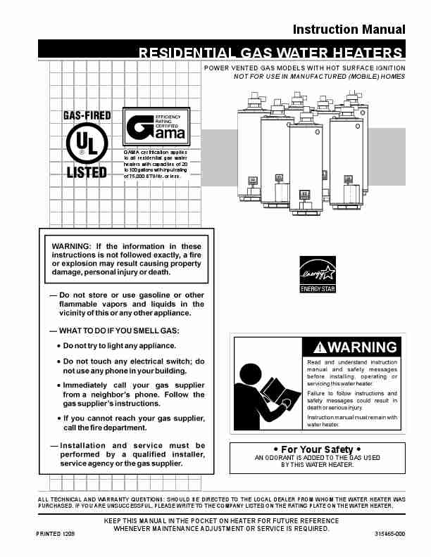 A O  Smith Water Heater GPVR-50-page_pdf